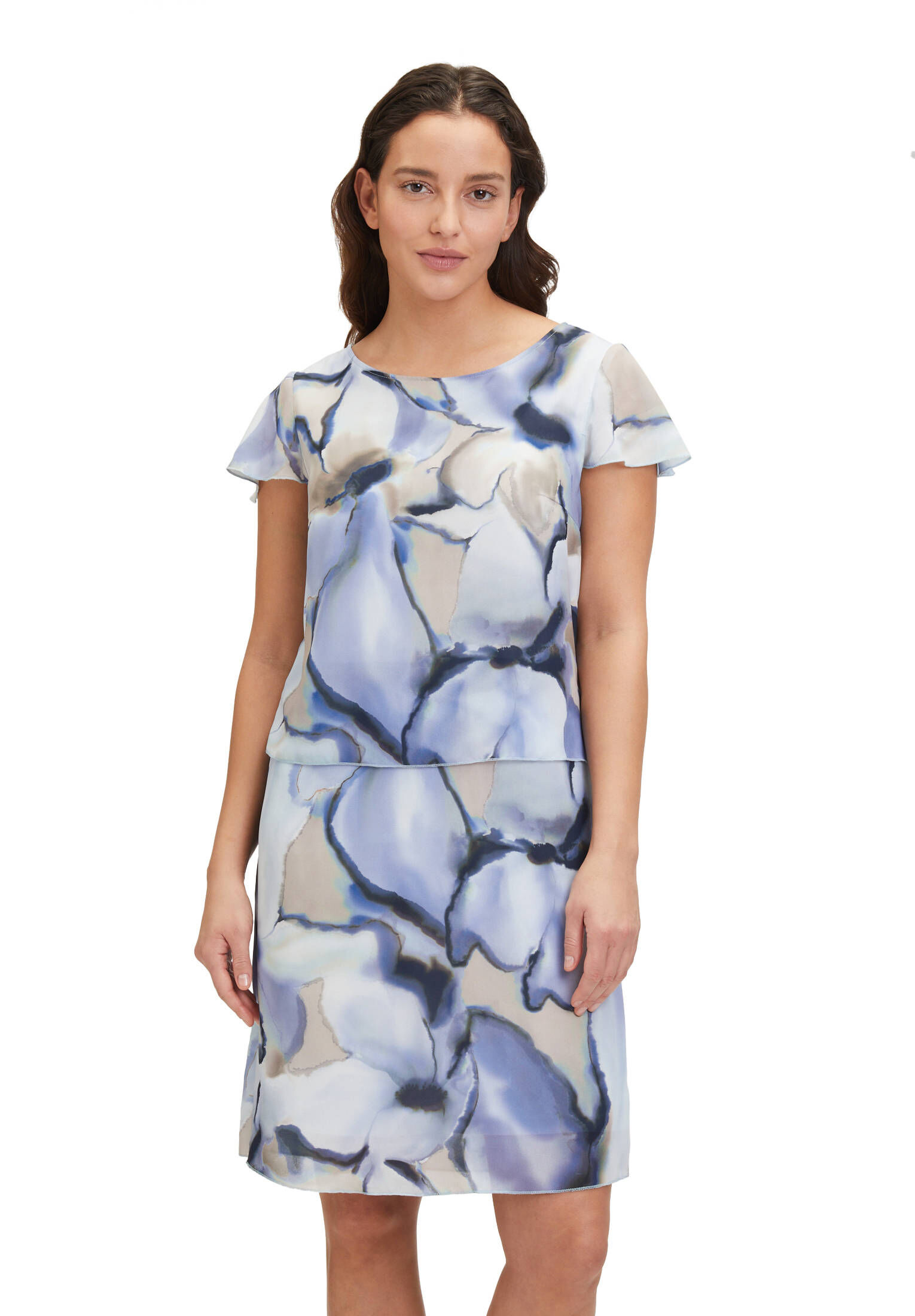 Betty Barclay| Damen Stufenkleid kurzarm