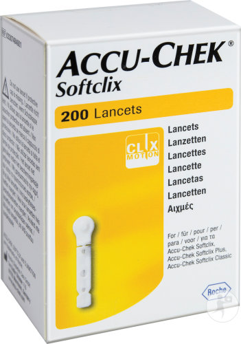 Accu-Chek Softclix Lancettes 200 Pièces (3307484001)
