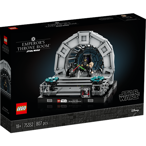LEGO Star Wars Diorama Med Kejserens Tronsal - 75352