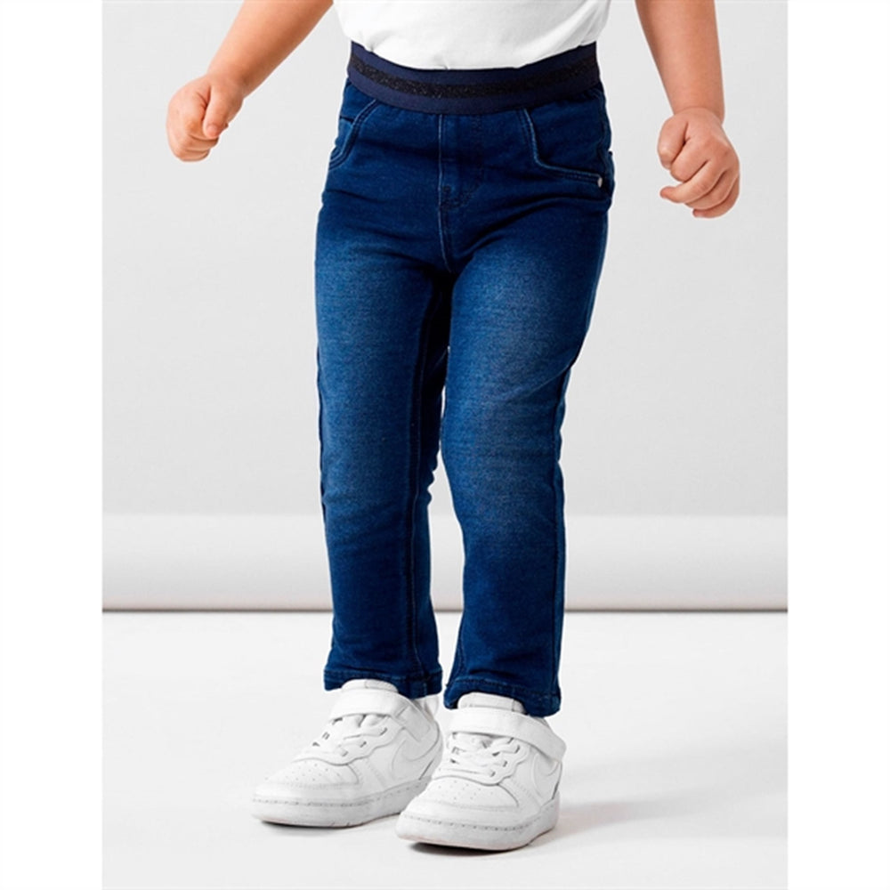 Dark Blue Denim Salli Slim Jeans Noos