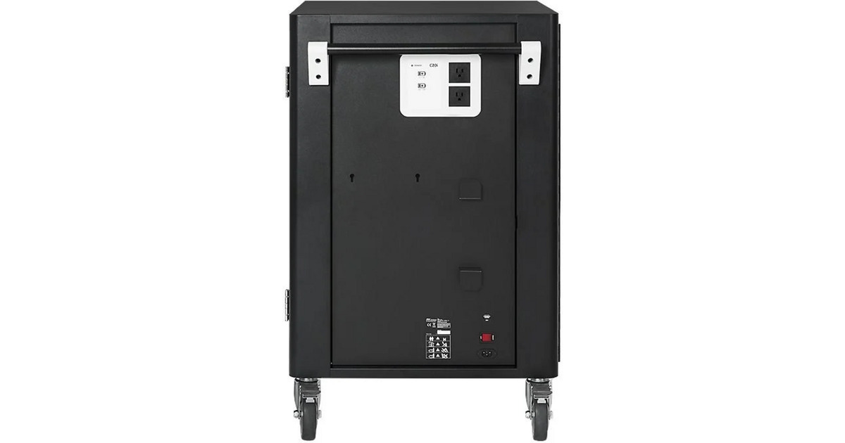 DSILeba Futura 20 laptopkar - 20 Devices  (Zwart)