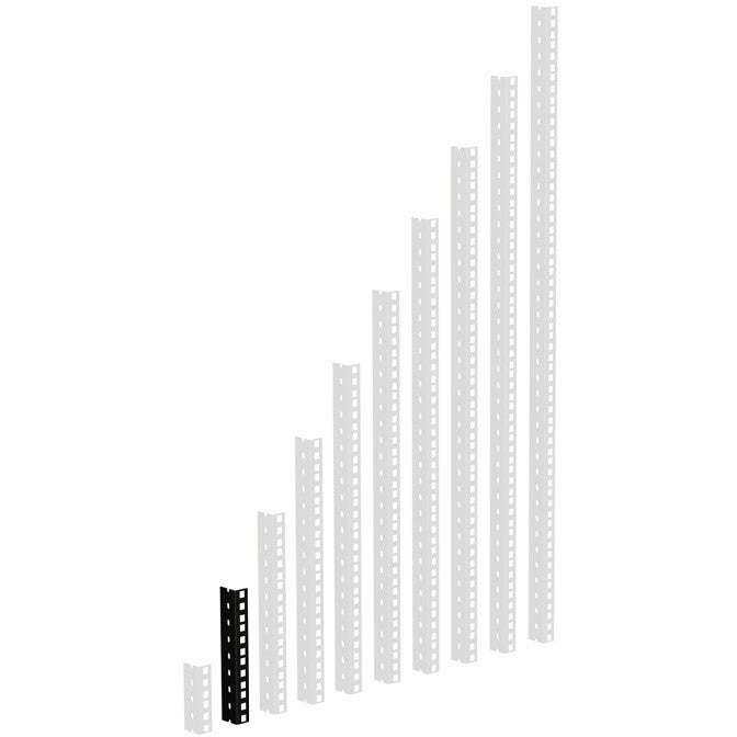 Adam Hall 61535 B 4 Heavy Duty Rack Strip zwart 4U