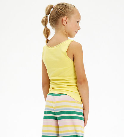 The New Top - Rib - TnOlace - Lemon Drop