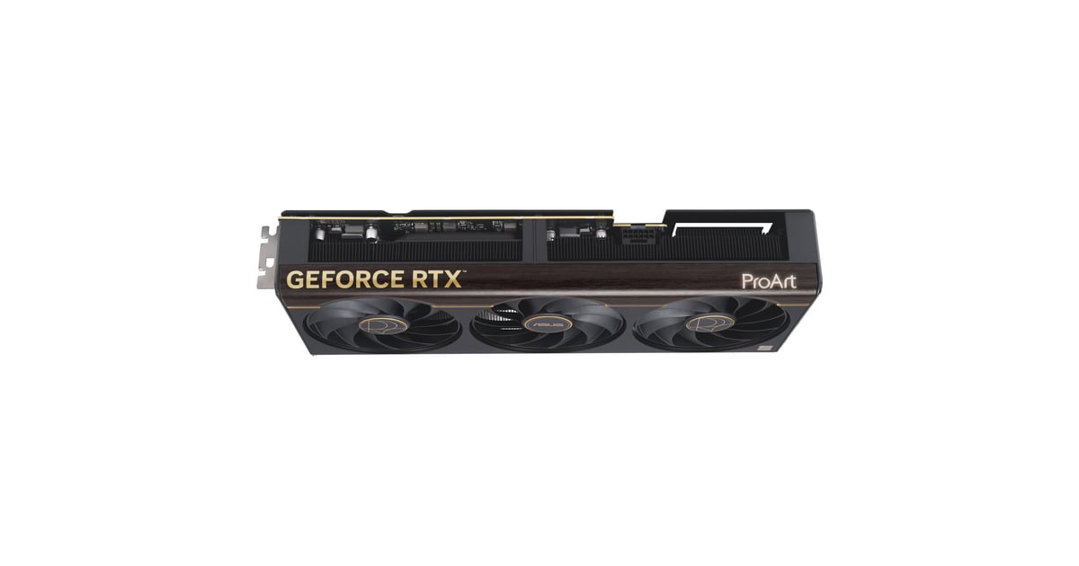 ASUSProArt GeForce RTX 5070 Ti OC grafische kaart  (DLSS 4, 2x DisplayPort, 1x HDMI 2.1, 1x USB-C)