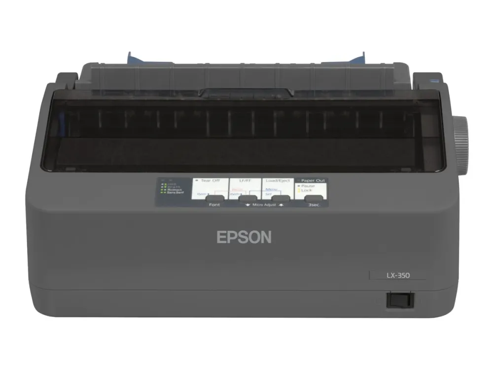 Epson LX 350 - Printer - S/H - dot-matrix - 9 pin - op til 357 tegn/sek. - parallel, USB, seriel