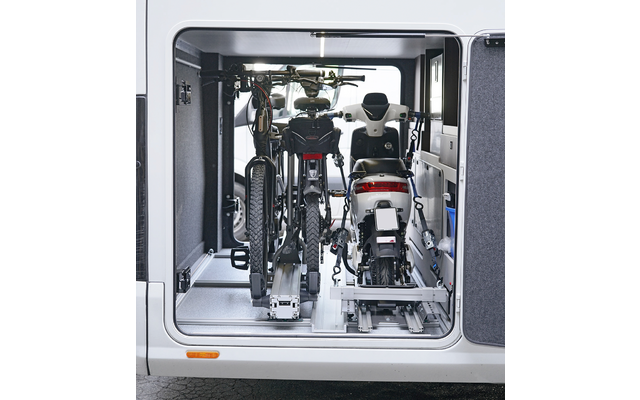 Weih-tec Slide Move HG-250 Fahrradträger für Heckgarage 2 Fahrräder