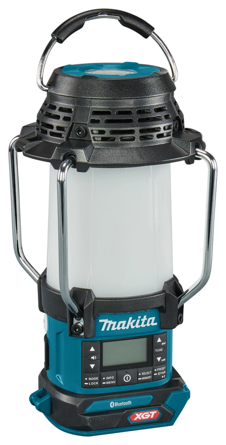 Makita MR009GZ XGT 40V Max Li-ion Accu Camping lamp met radio en Bluetooth body