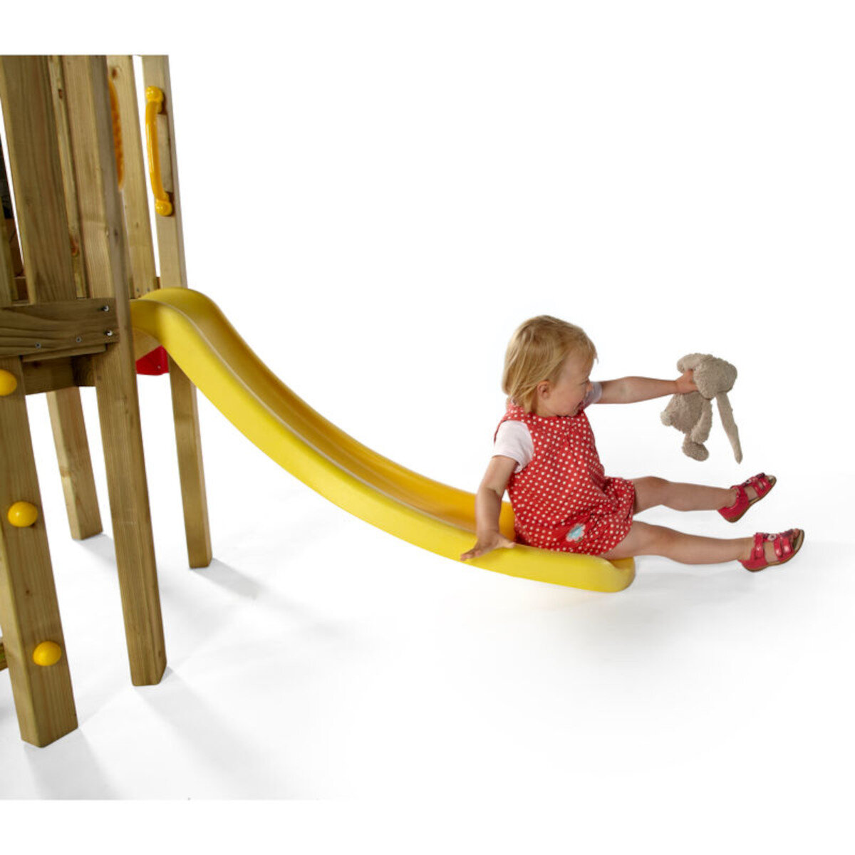 Authentic Sports & Toys Authentic Sports Plum Holz Kleinkinder Turm mit Babyschaukel