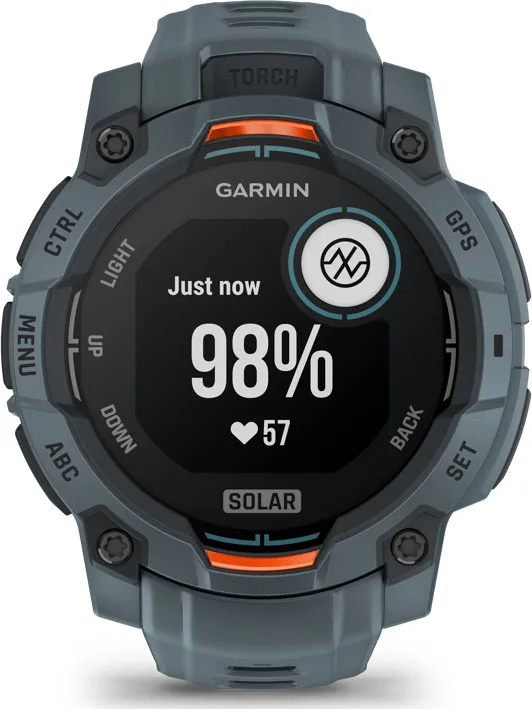 Garmin Instinct 3 Solar, 45mm Twilight Bezel W/Twilight Band