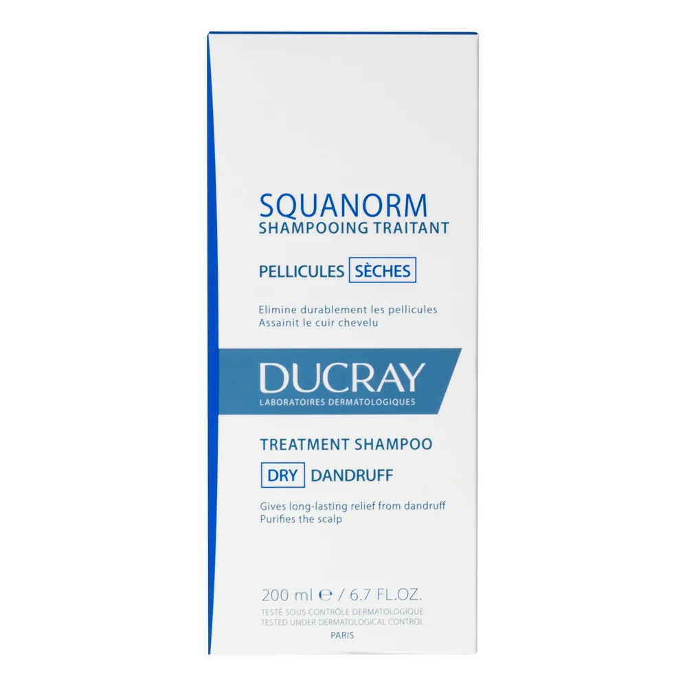 Ducray Squanorm Anti-Dandruff Treatment Shampoo Dry - 200 ml.