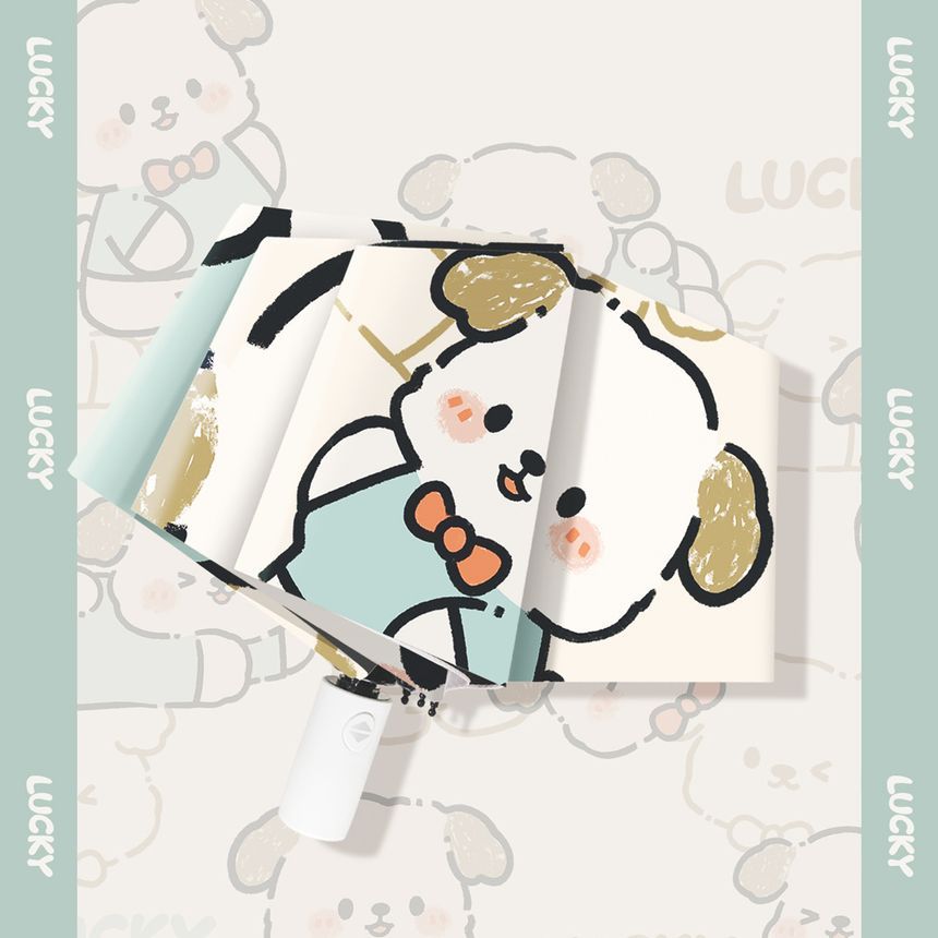 Fenmo - Puppy Print Compacte Paraplu (Diverse Ontwerpen)