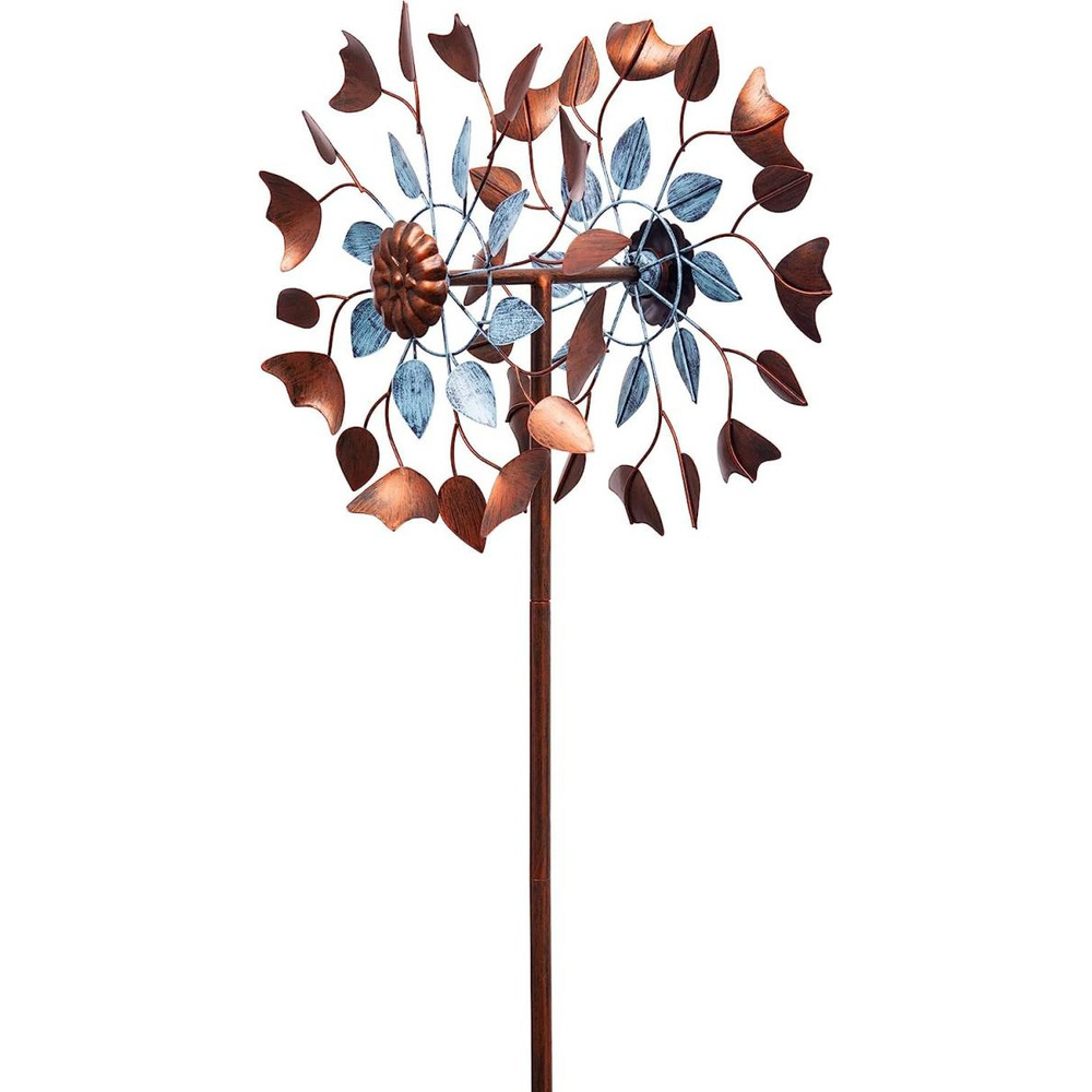 Girouette metal leaf duet