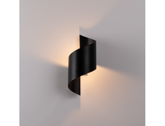SOLLUX LIGHTING - Applique talassa noir