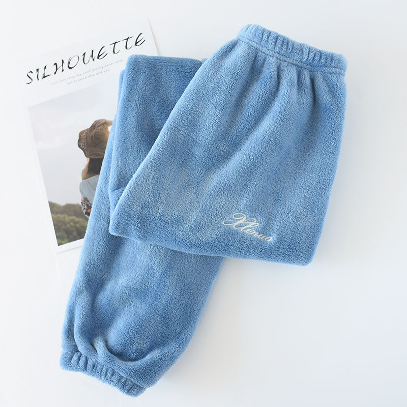 Somnus - Fleece joggingbroek met letters
