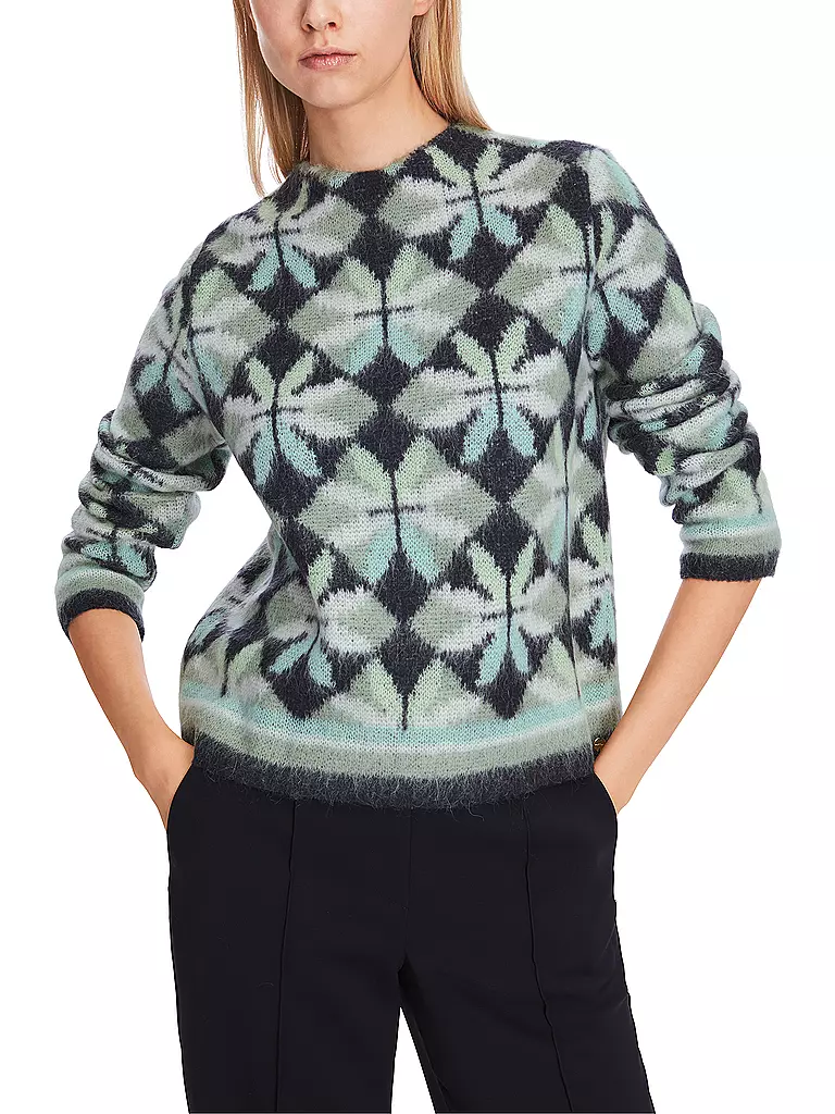 MARC CAIN Pullover grün