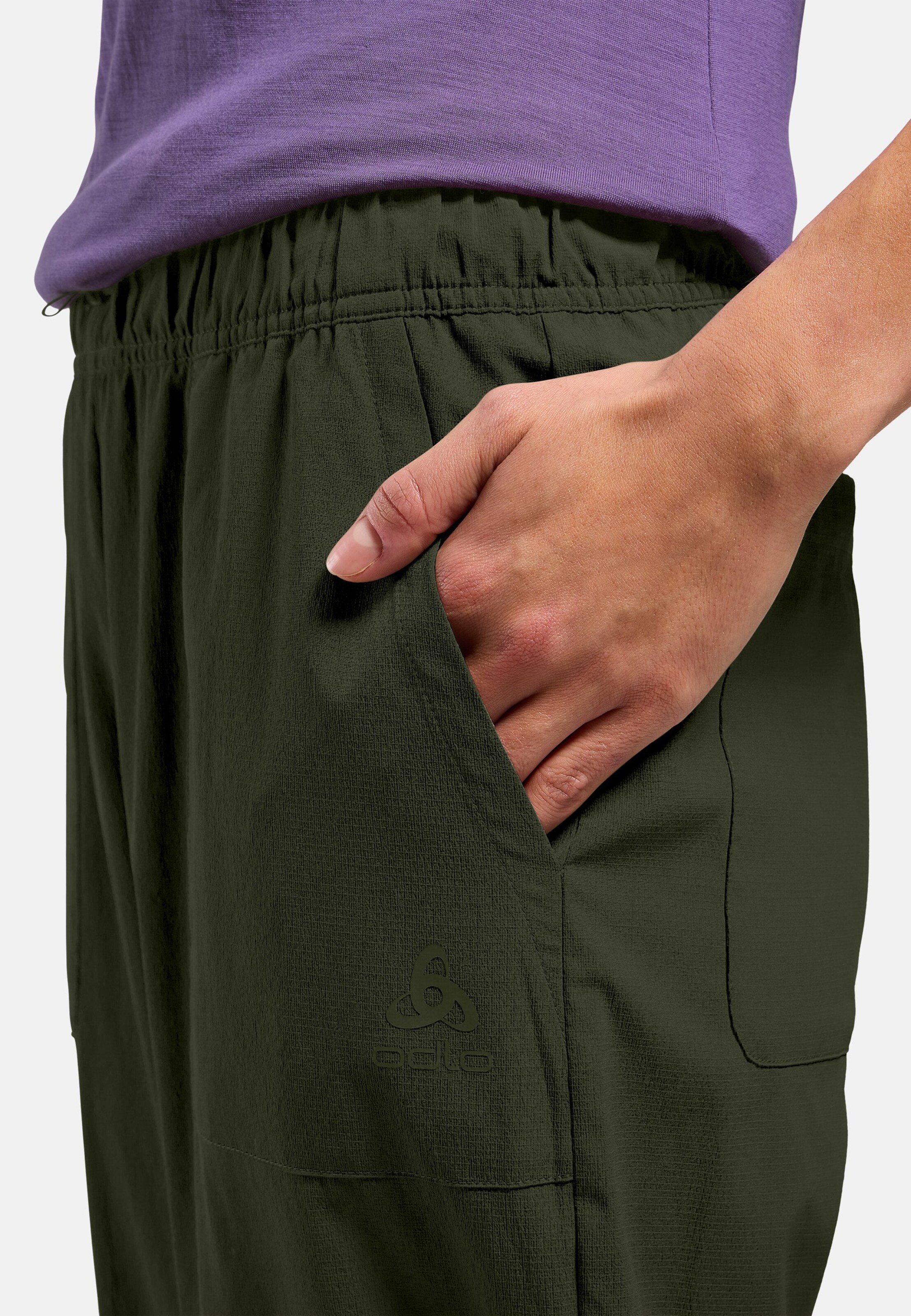 Ultraleichte Ascent 7/8-Ripstop-Hose mit schmal zulaufendem Bein in deep depths