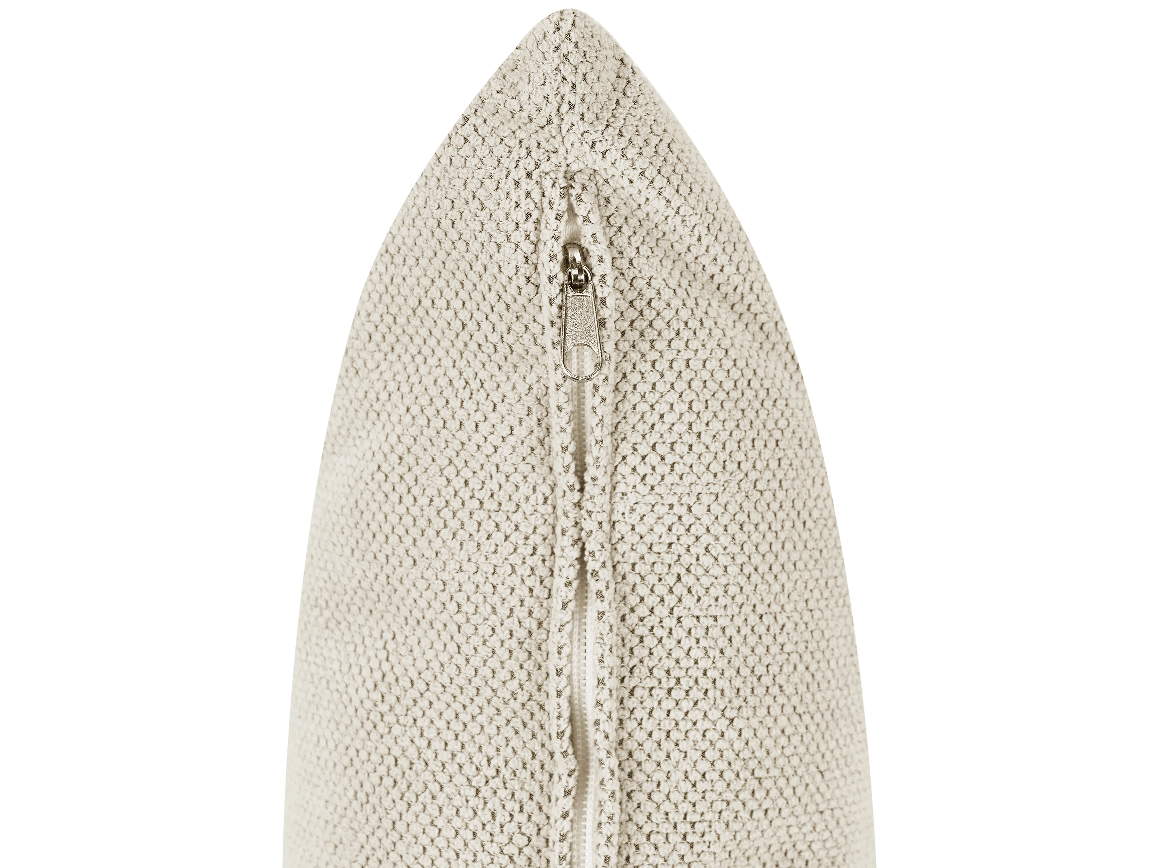 Bank 3-zits FAUSKAN Stof Lichtbeige