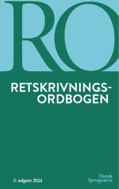Retskrivningsordbogen, 5. Udgave - Dansk Sprognævn - Bog