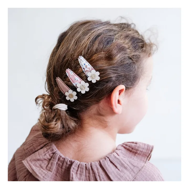 Mimi & Lula Lot 5 Mini Barrettes Daisy | Rose