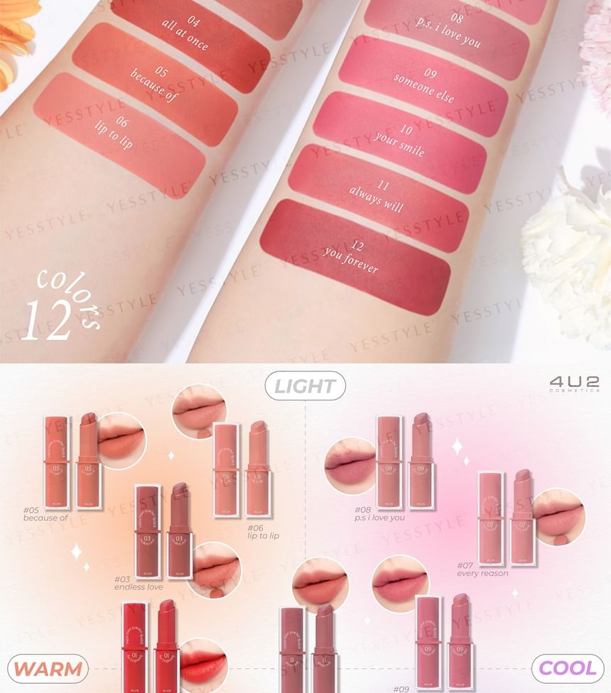 4U2 - You're Mine Poeder Lippenstift