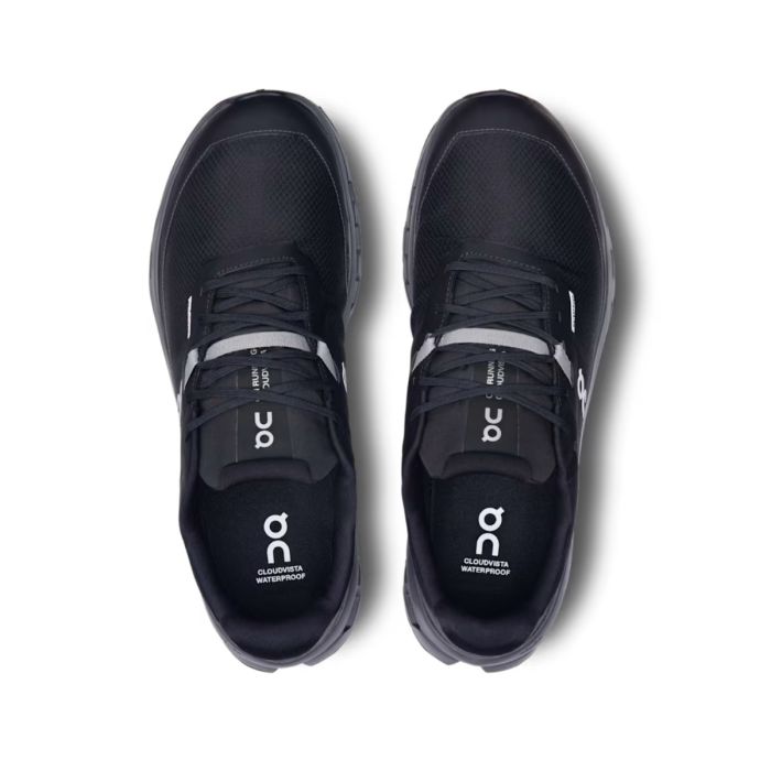 On Dame Trailsko Cloudvista 2 Waterproof Sort