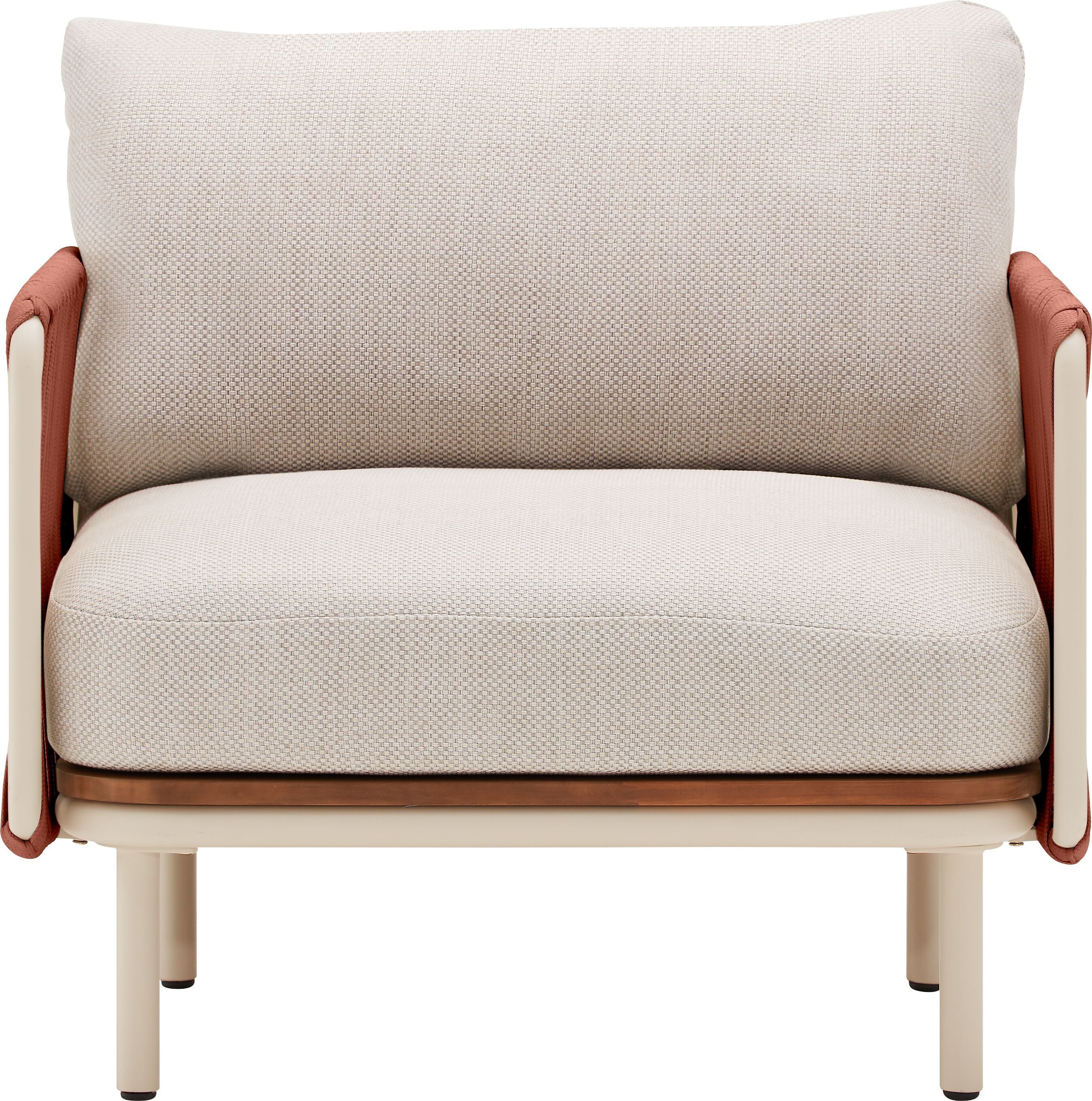 NIHOA Set Loungesssel Rope Terracotta - Terra