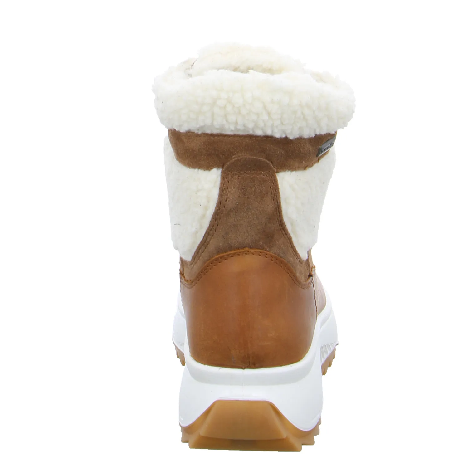 Snowboot Cognac Textil  mit Sympatex 100% Wasserdicht
