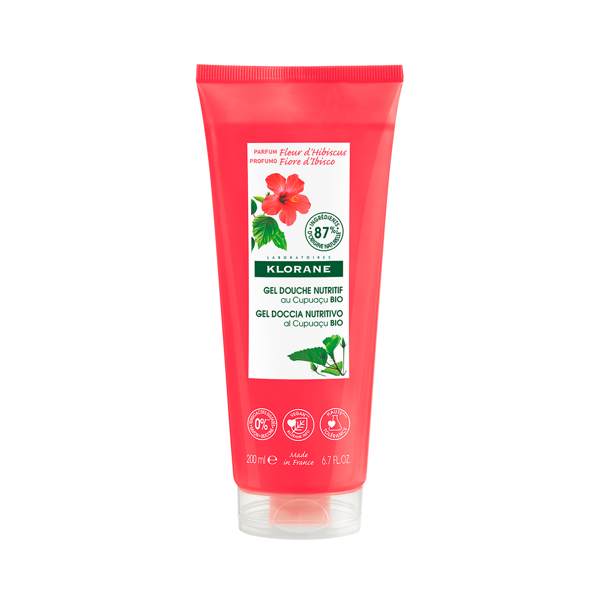 Klorane Duschgel Hibiskusblüte (neu) 200 ml
