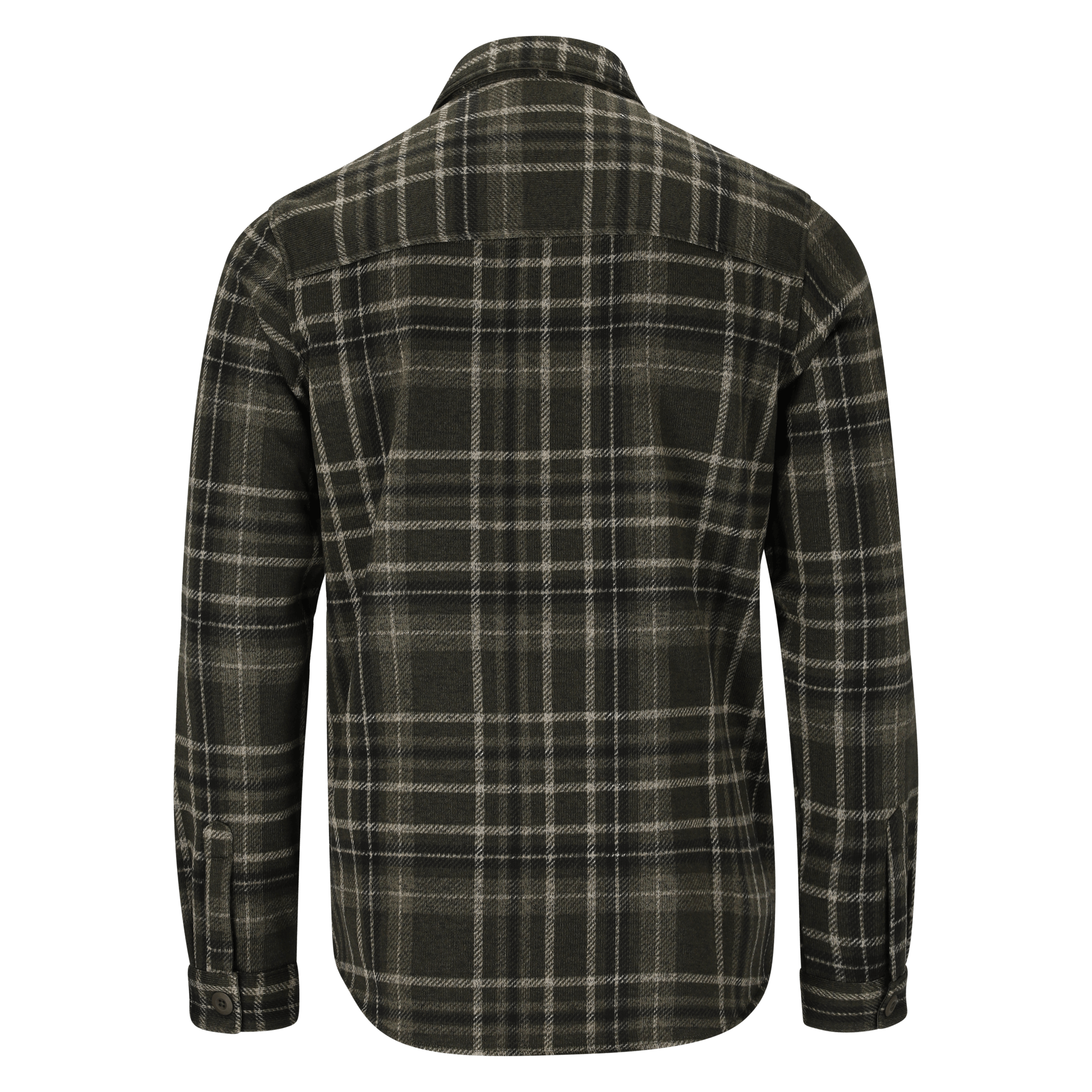 Vertical Deweon M Checked Fleece Shirt - Fritid og bomull