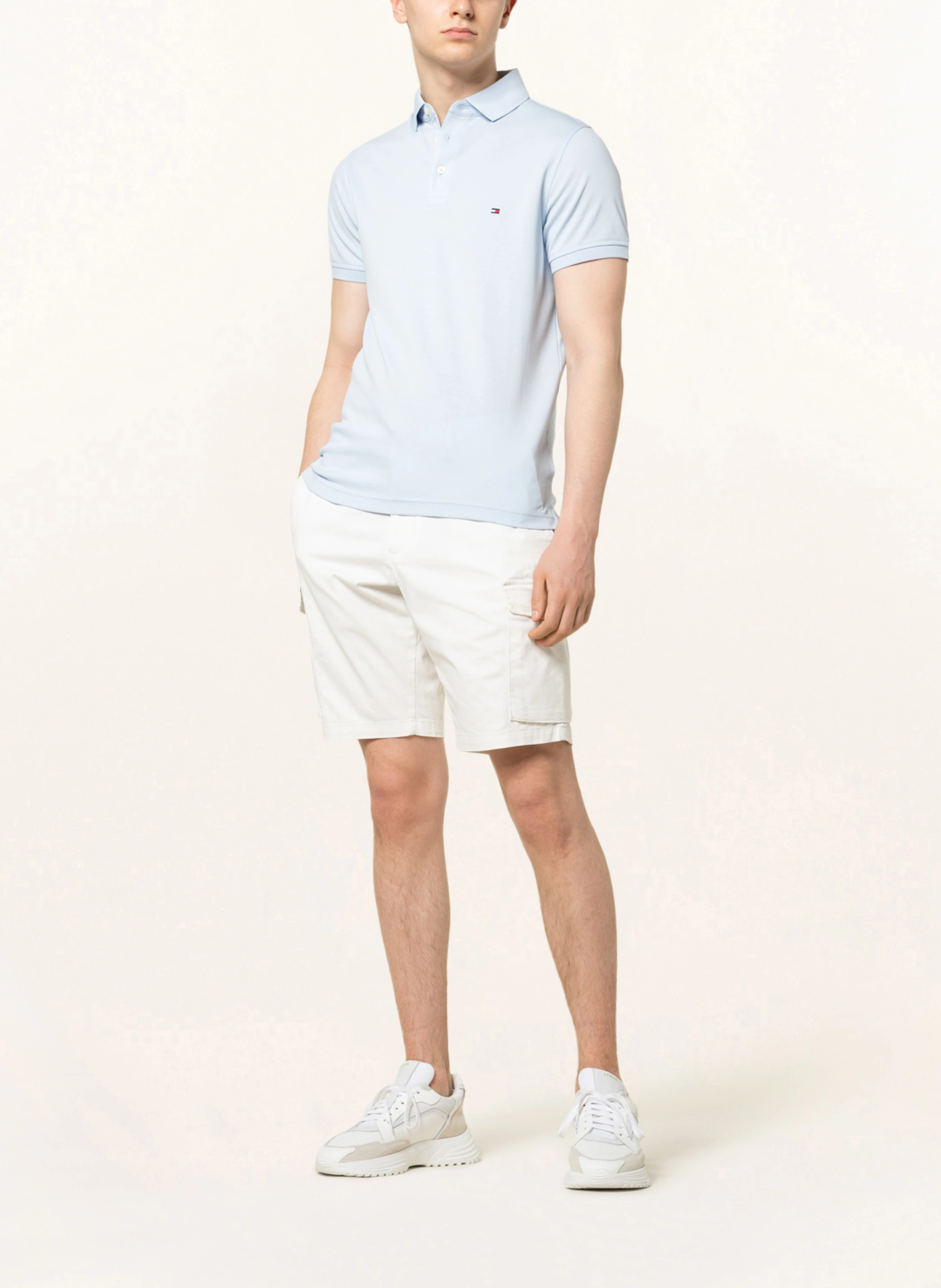 TOMMY HILFIGER Piqué-Poloshirt Slim Fit