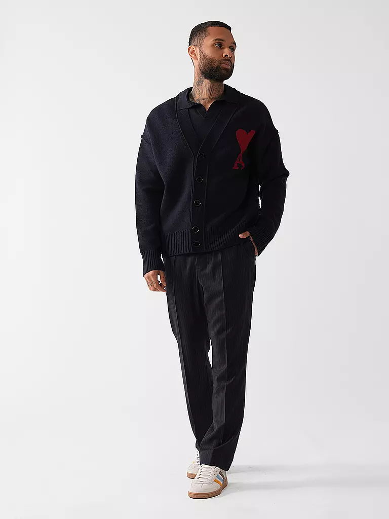 AMI PARIS Cardigan  blau