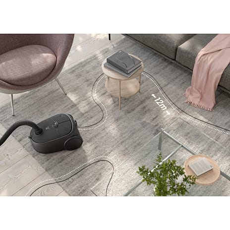Electrolux Clean 600 støvsuger med pose EB61C1G3I1 - sort