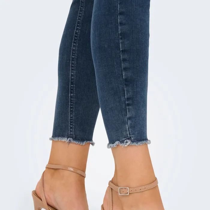 Only Blush Life Mid Ankle Skinny Jeans Dames