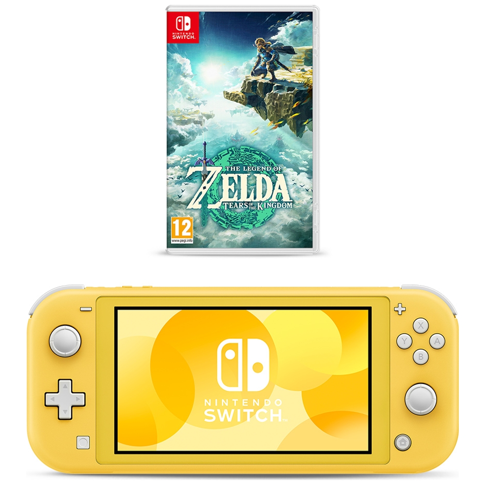 Nintendo Switch Lite Gelb & The Legend of Zelda: Tears of the Kingdom