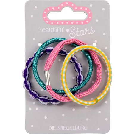 Die Spiegelburg Haargummi Set no.1 - beautiful Stars, 3er Set, 3-fach sortiert