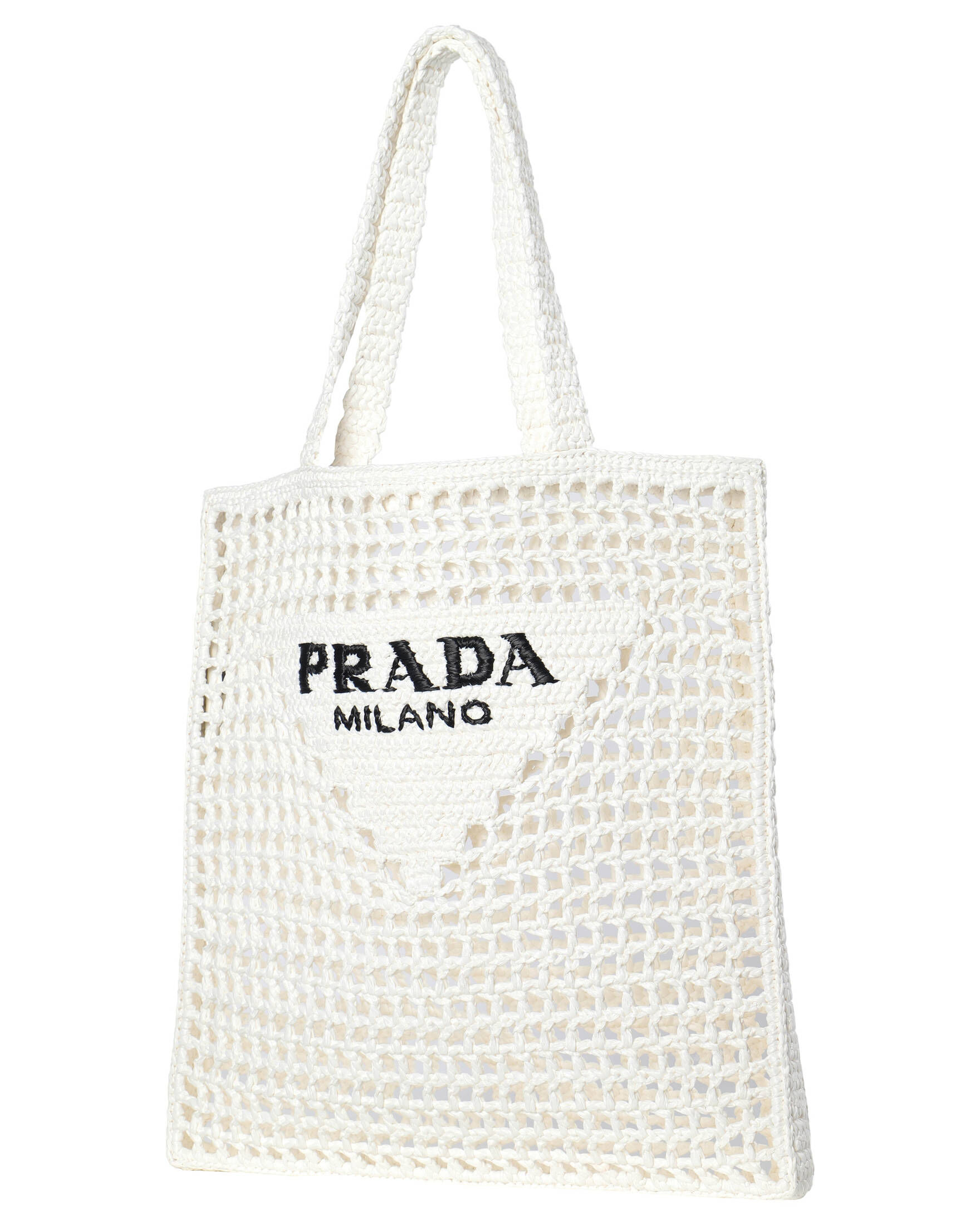 Prada| Damen Strandtasche RAFFIA TOTE