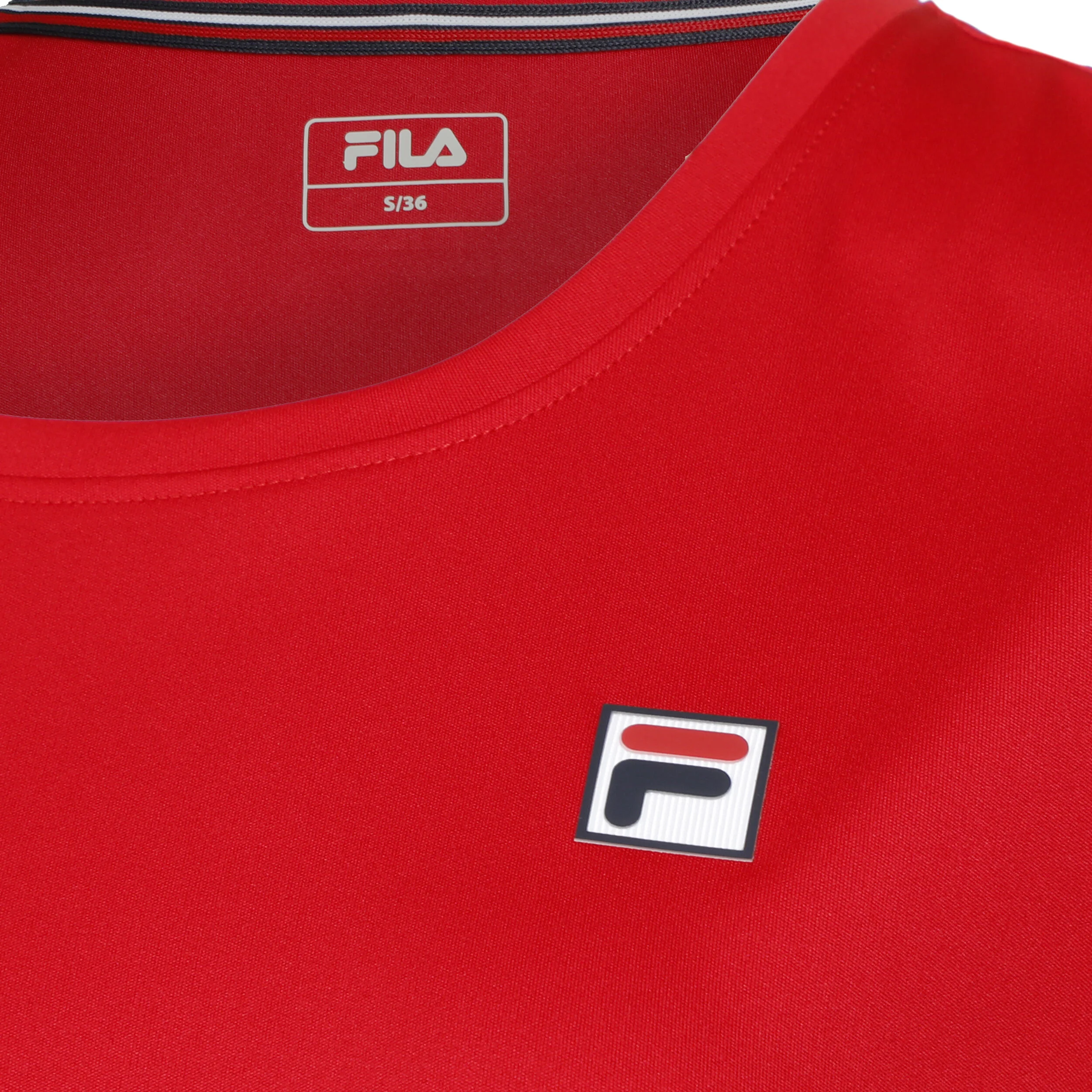 Fila Leonie T-shirt Femmes - Rouge