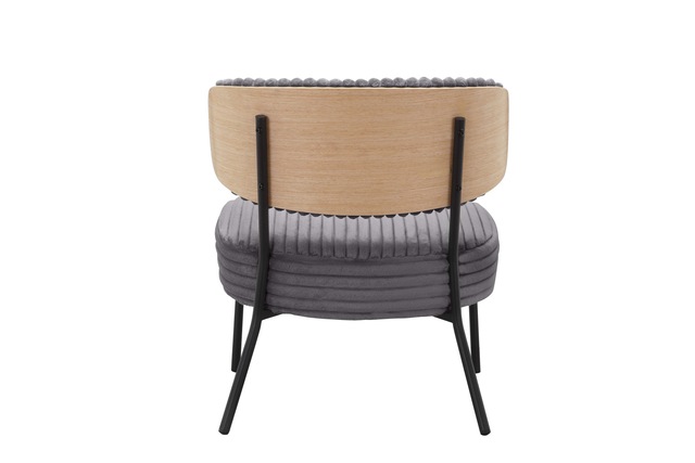 Home affaire Loungesessel »Lovberg in Cord und Easycare-Bezug« eleganter Sessel mit Hocker