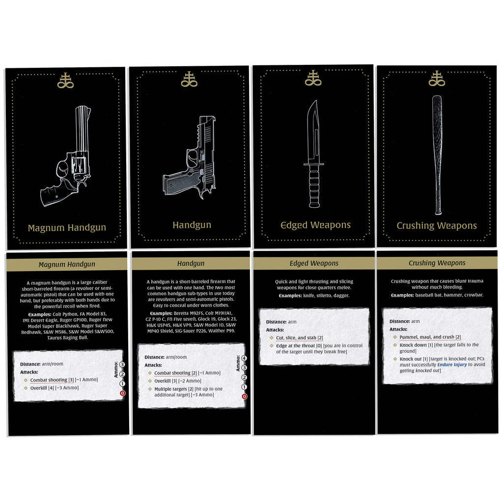 Kult: Divinity Lost - Weapon Deck
