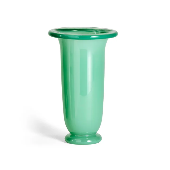 HAY - Empire Vase, large, grün / dunkelgrün