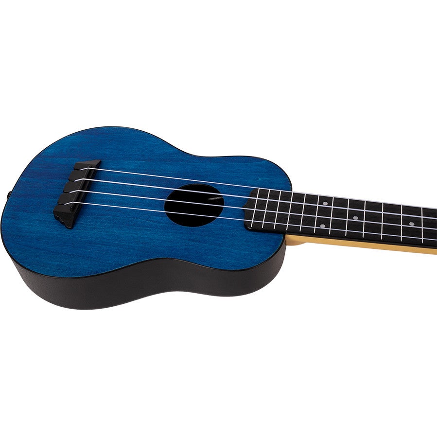 Flight Travel Series TUSL35 Dark Blue Concert Scale sopraan ukelele met gigbag