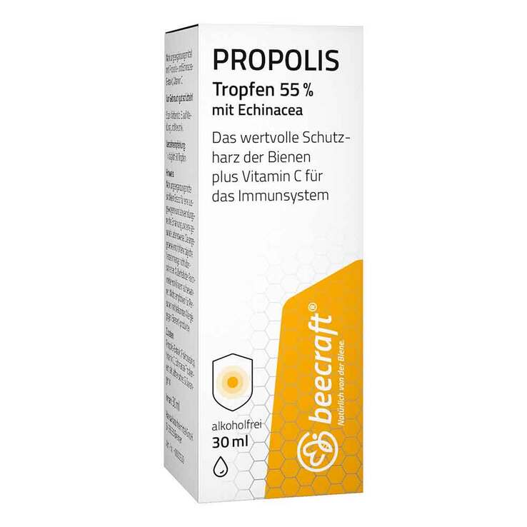 Beecraft Propolis Tropfen 55% plus Echinacea, 30 ml