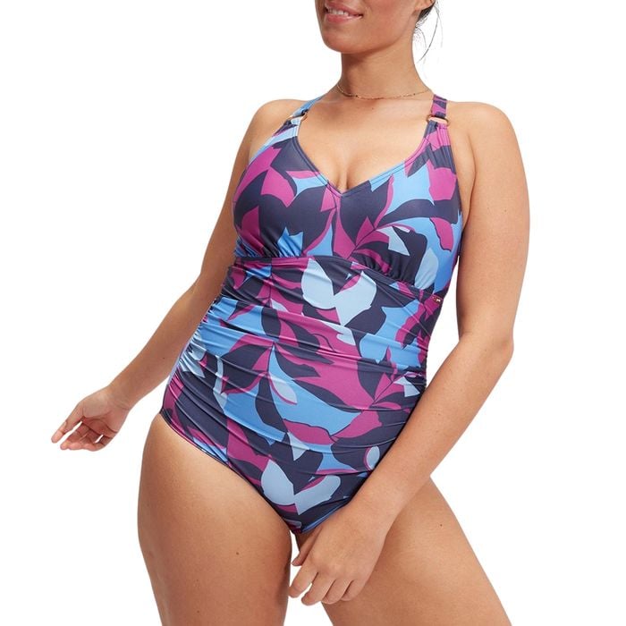 Speedo ECO Print Shaping Badpak Dames
