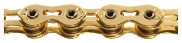 Chaîne BMX KMC K1SL Narrow 3/32'' Or