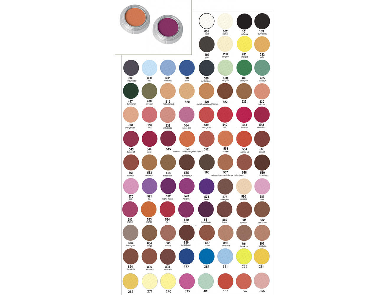 Grimas - Refill Lidschatten-Rouge Pearl