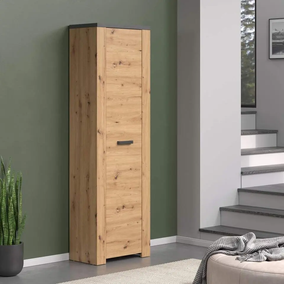 Hioshop Follow kledingkast eik decor
