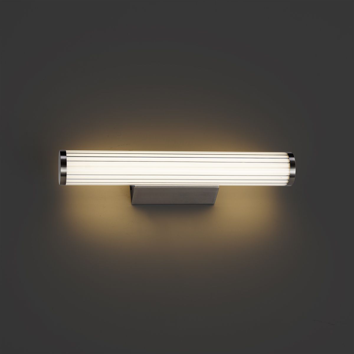 Retro wandlamp gunmetal 40.4cm incl. LED IP44 - Coco