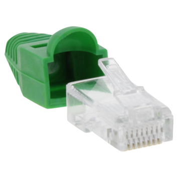 Q-Link UTP 6 connector 8P RJ45/6 kapjes 12 stuks