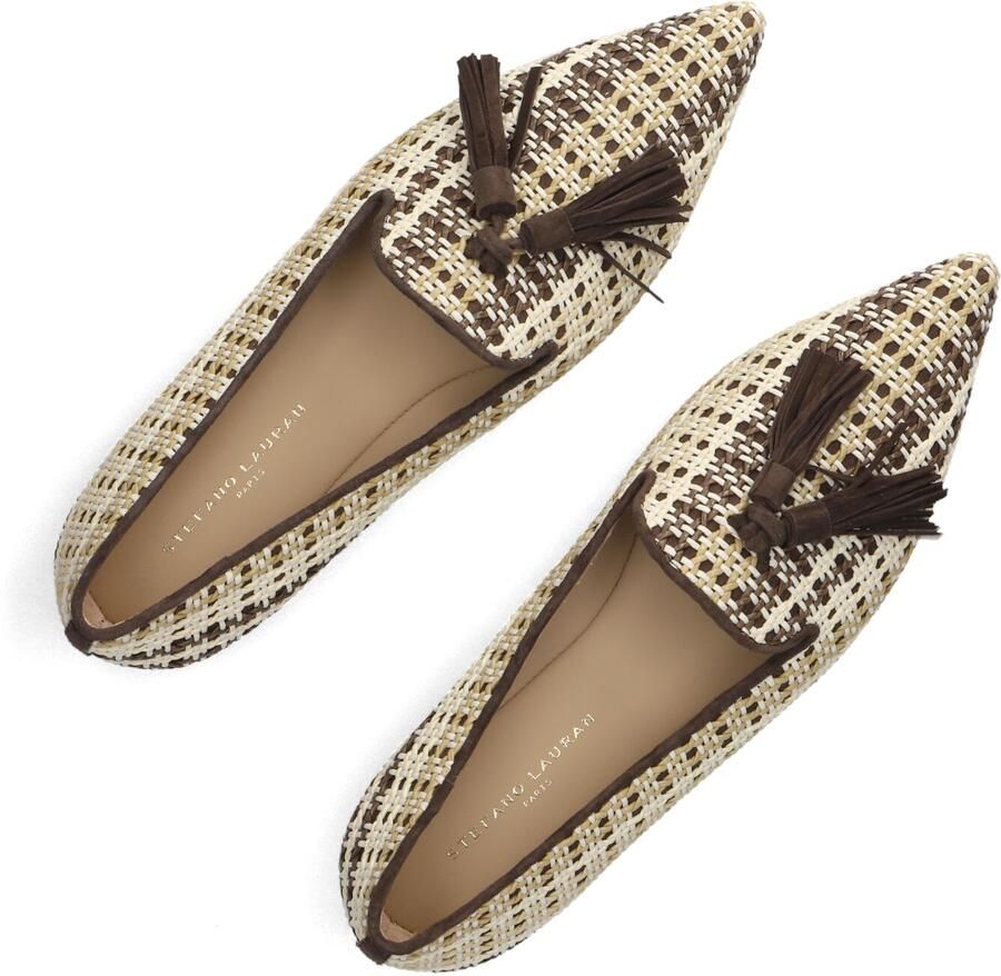 STEFANO LAURAN Loafers Dames St662 Maat: 39 Materiaal: Raffia