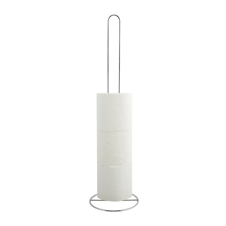 Porte-rouleaux papier toilette Spirella acier